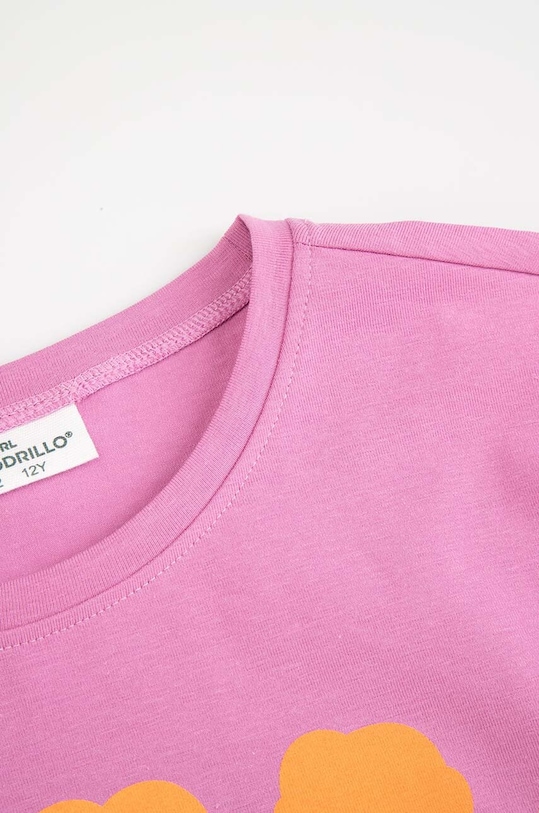 Dziewczynka Coccodrillo longsleeve dziecięcy ZC4143105VGA różowy
