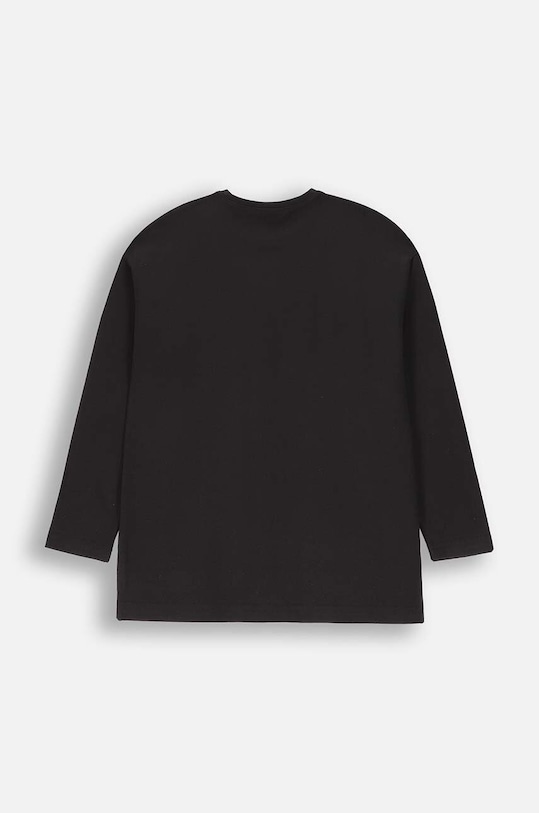 Coccodrillo longsleeve dziecięcy ZC4143111VGA czarny AW24