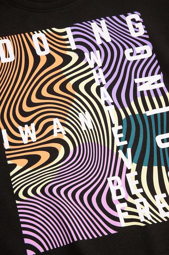 Coccodrillo longsleeve dziecięcy czarny ZC4143111VGA