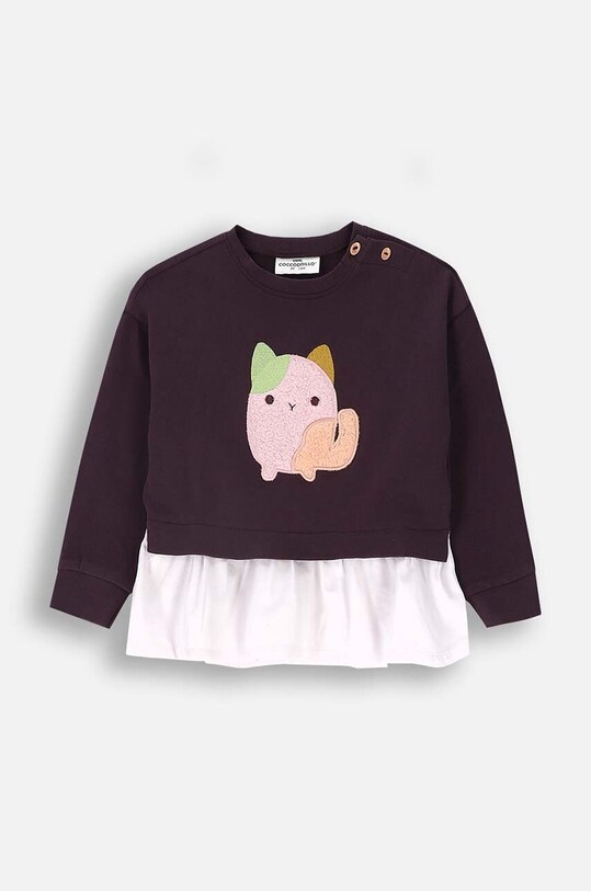 Coccodrillo longsleeve bebeluși print violet ZC4143102PGN