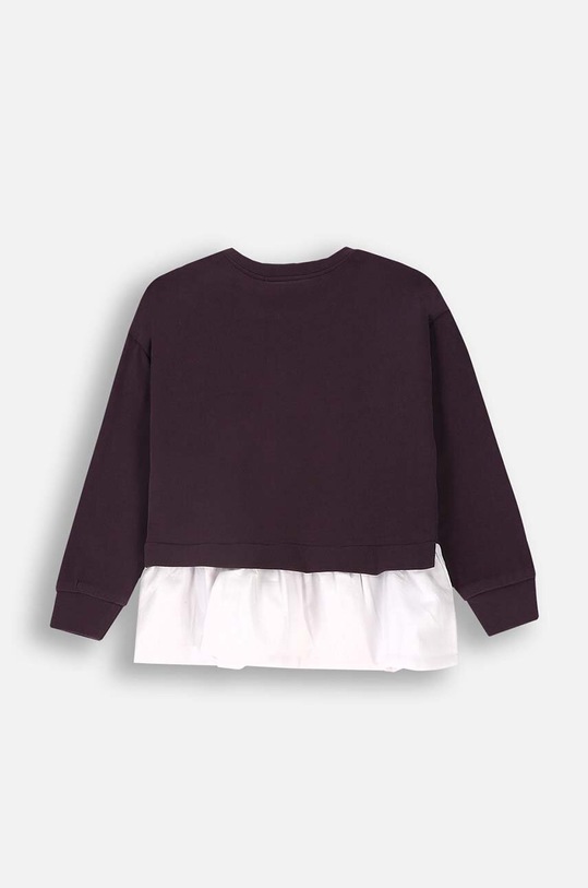 Tričko s dlhým rukávom pre bábätká Coccodrillo ZC4143102PGN fialová AW24