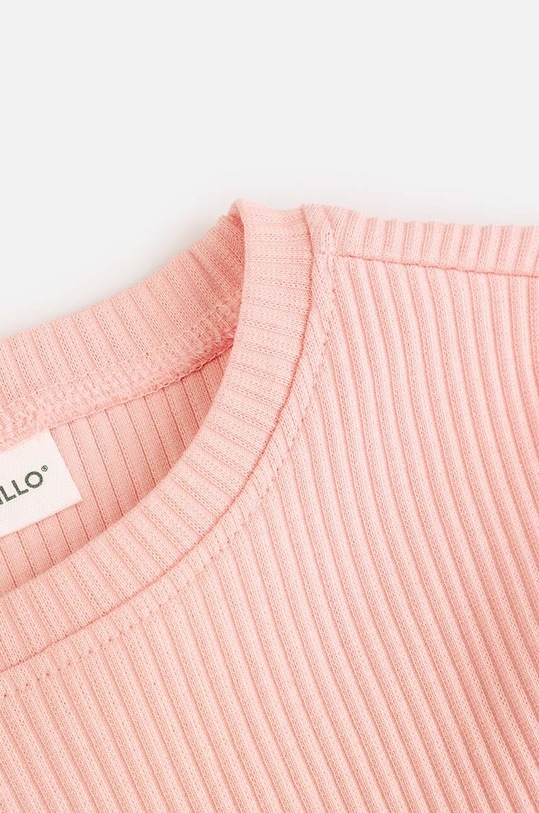 Dziewczynka Coccodrillo longsleeve dziecięcy ZC4143103RGK różowy
