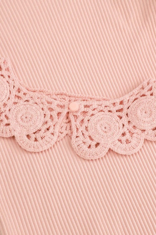 Coccodrillo longsleeve dziecięcy różowy ZC4143103RGK