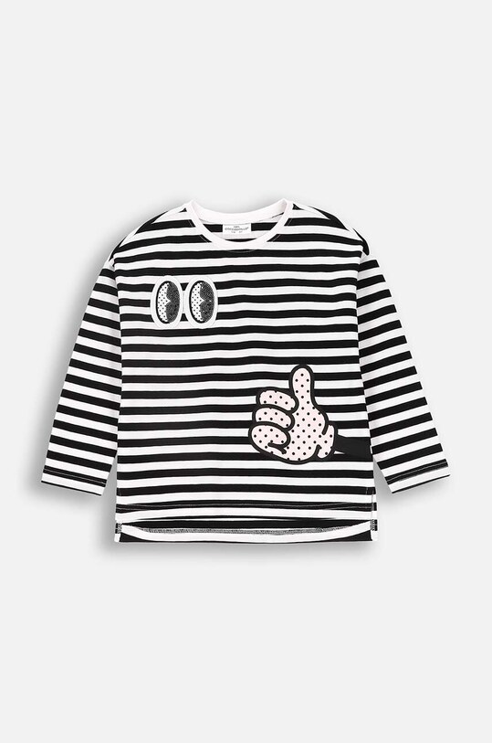 Coccodrillo longsleeve copii imprimeu alb ZC4143104CGK