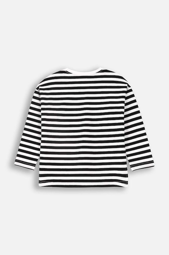 Детска блуза с дълги ръкави Coccodrillo ZC4143104CGK бял AW24