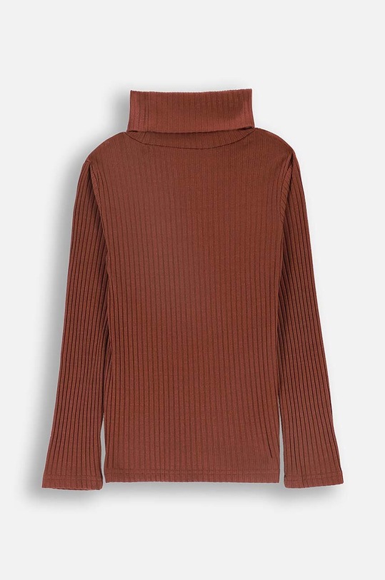 Coccodrillo longsleeve dziecięcy ZC4143901RGJ brązowy AW24
