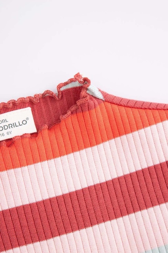 Dziewczynka Coccodrillo longsleeve dziecięcy ZC4143901RGK multicolor