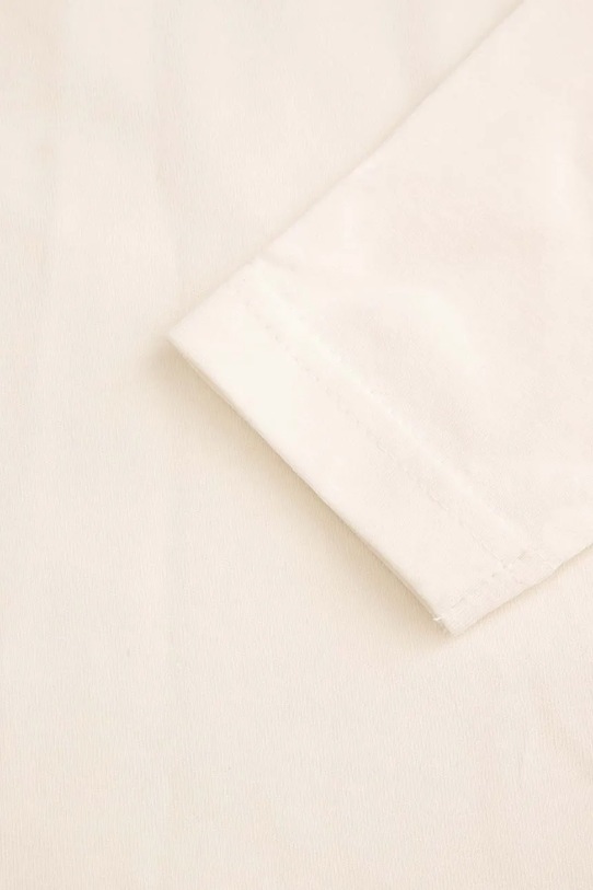 Coccodrillo longsleeve din bumbac pentru copii bej ZC4143101EJG