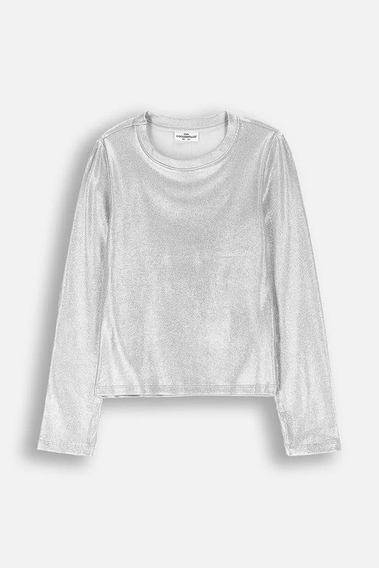 Coccodrillo longsleeve copii ZC4143101EPG argintiu AW24