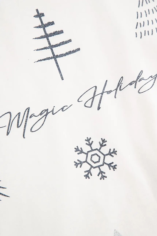 Detské tričko s dlhým rukávom Coccodrillo béžová ZC4143106MER