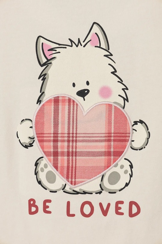 Дівчинка Дитячий лонгслів United Colors of Benetton 3P4ZG10FV.P.Seasonal бежевий