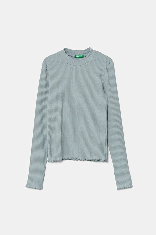 United Colors of Benetton longsleeve copii uni verde 3F1AC203O.G.Seasonal