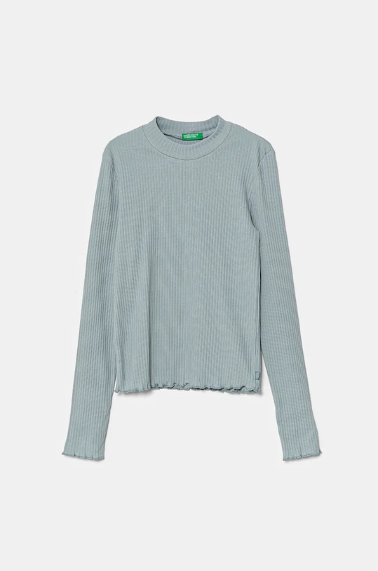 United Colors of Benetton longsleeve copii uni verde 3F1AC203O.G.Seasonal