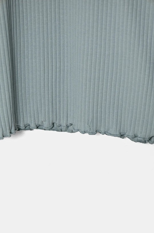 Fete United Colors of Benetton longsleeve copii 3F1AC203O.G.Seasonal verde