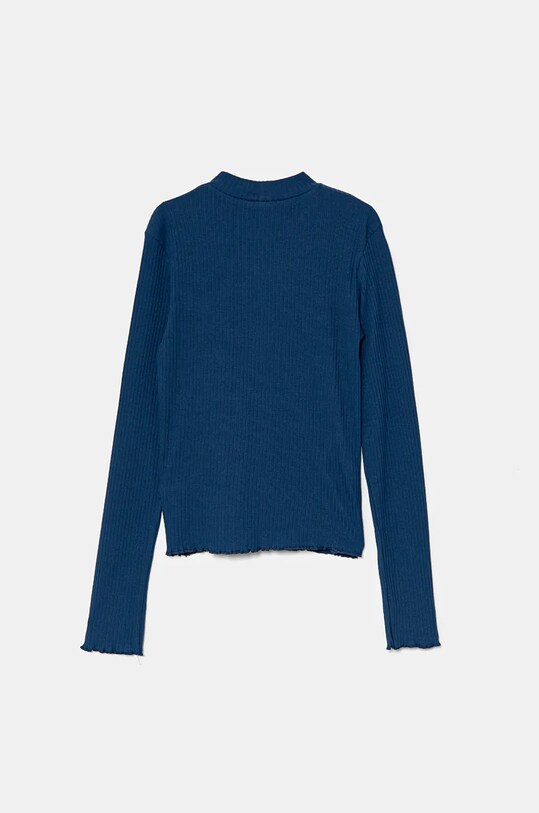 Детский лонгслив United Colors of Benetton 3F1AC203O.G.Seasonal тёмно-синий AW24