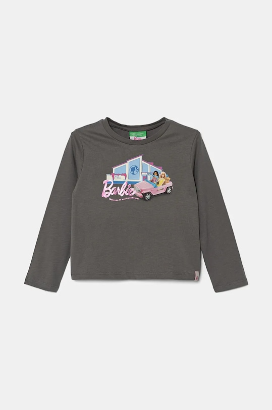 Детска блуза с дълги ръкави United Colors of Benetton памук сив 3ATNG10HJ.P.Seasonal
