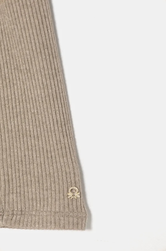 Dziewczynka United Colors of Benetton longsleeve dziecięcy 3IVLG10GV.P.Seasonal szary