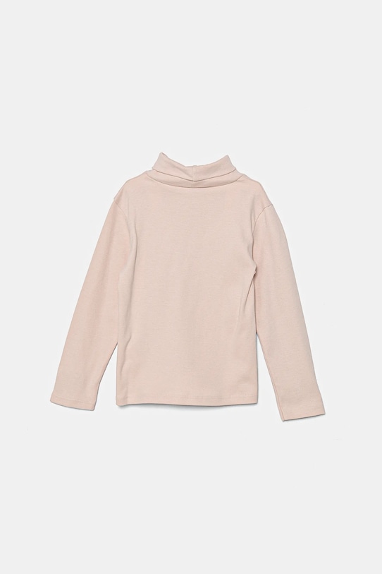 United Colors of Benetton longsleeve din bumbac pentru copii 3AOUG2008.P.Seasonal portocaliu AW24