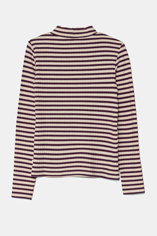 Детский лонгслив United Colors of Benetton 3GDAC10KY.G.Seasonal фиолетовой AW24