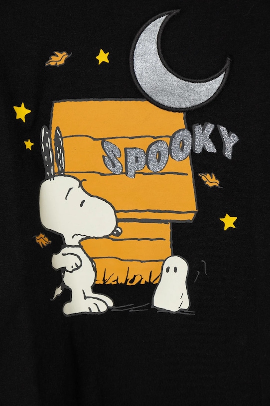 Девочка Хлопковый детский лонгслив United Colors of Benetton 3VR5G10JA.P.Seasonal чёрный