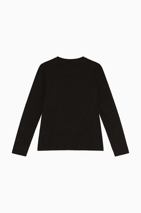 Детский лонгслив Patrizia Pepe J051 7M0752 чёрный AW24