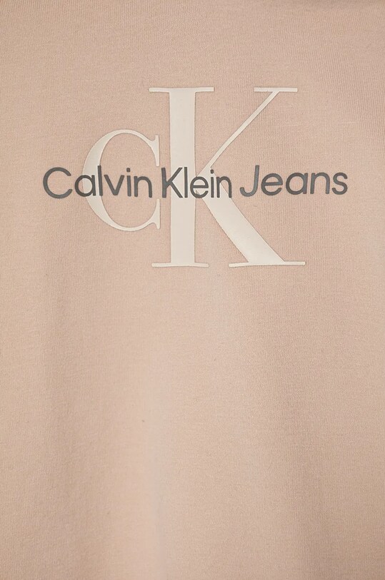 Хлопчик Дитячий лонгслів Calvin Klein Jeans IN0IN00005.9BYH бежевий