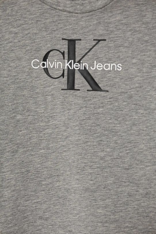 Мальчик Детский лонгслив Calvin Klein Jeans IN0IN00005.9BYH серый