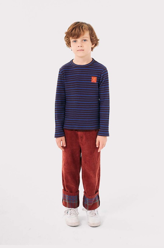 Детский лонгслив Bobo Choses Funny face 224AC026