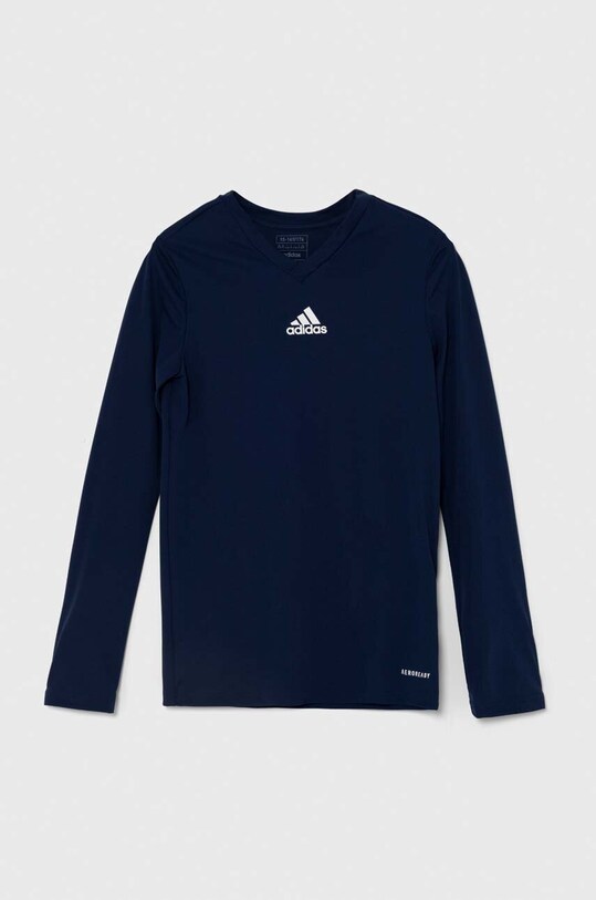 adidas Performance longsleeve copii TEAM BASE TEE print bleumarin GN5712