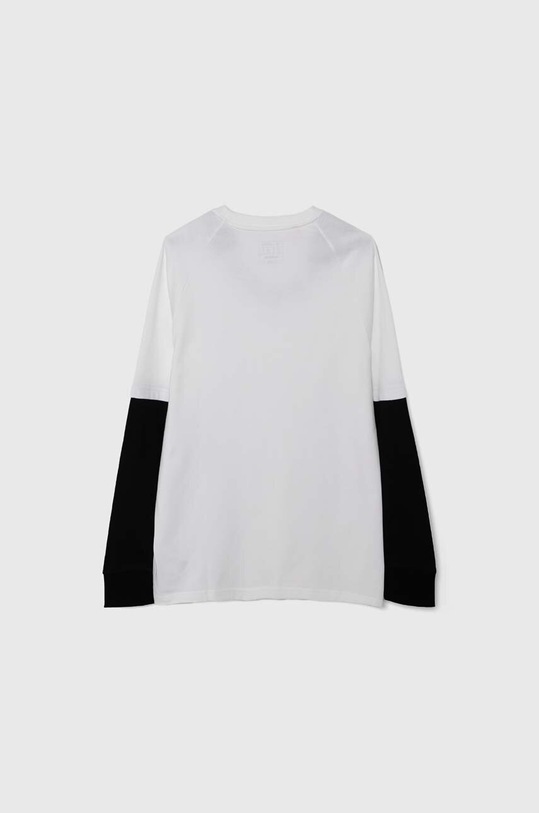 CHLAPEC Dětské tričko s dlouhým rukávem adidas JAM 2IN1 LS IV7048 bílá