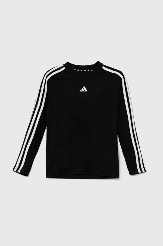 adidas longsleeve dziecięcy J TR-ES 3S LS IW0846 czarny AW24