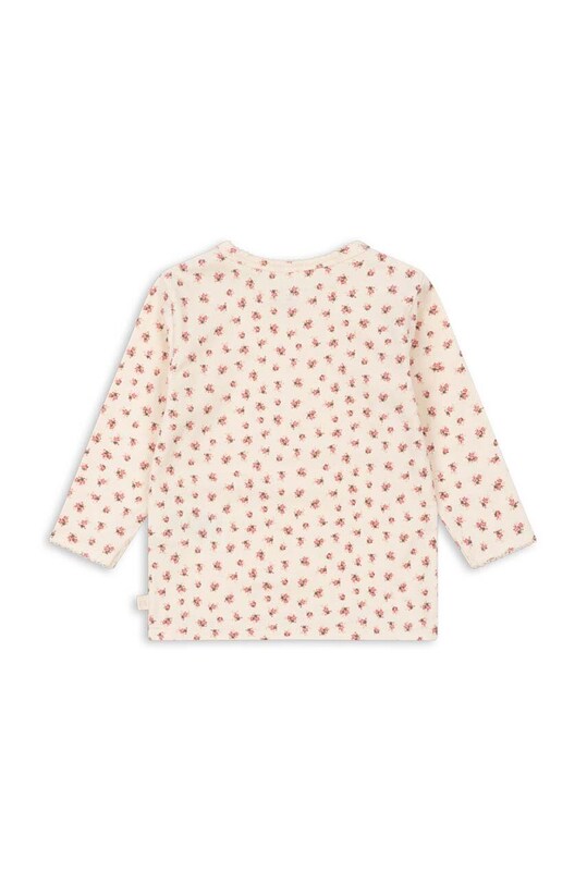 Μακρυμάνικο μωρού Konges Sløjd BASIC BLOUSE GOTS KS101412 μπεζ AW24