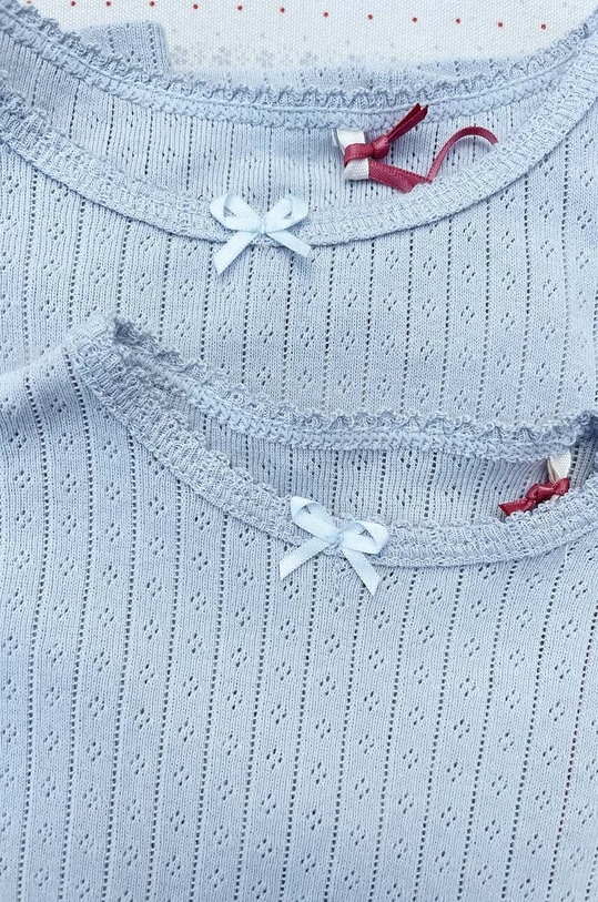 Konges Sløjd longsleeve bawełniany dziecięcy MINNIE BLOUSE GOTS KS101605