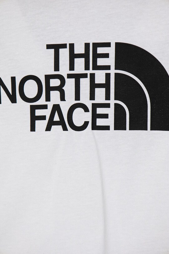 Chłopiec The North Face longsleeve dziecięcy EASL/S TEE NF0A89J2FN41 biały