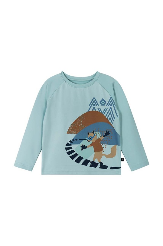 Дитячий лонгслів Reima Kouluun 5200376A.9BYH зелений AW24