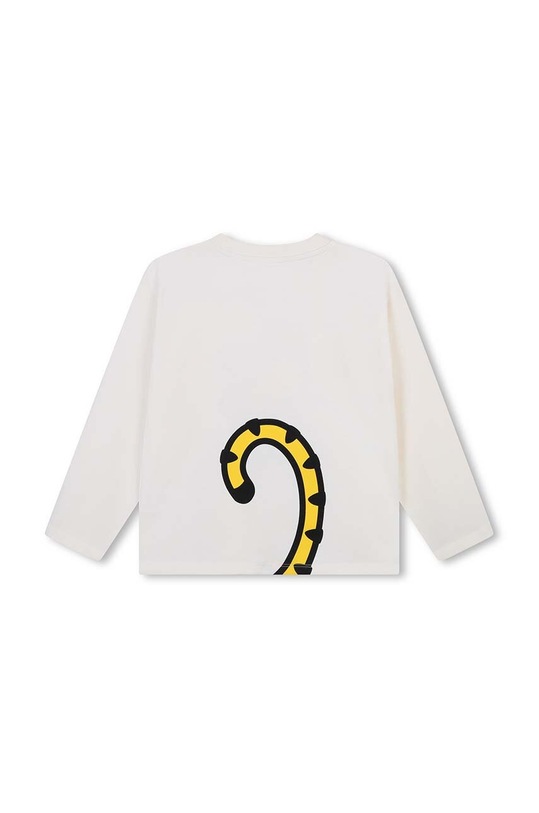 Kenzo Kids longsleeve bawełniany dziecięcy K60740.86.108 beżowy AW24