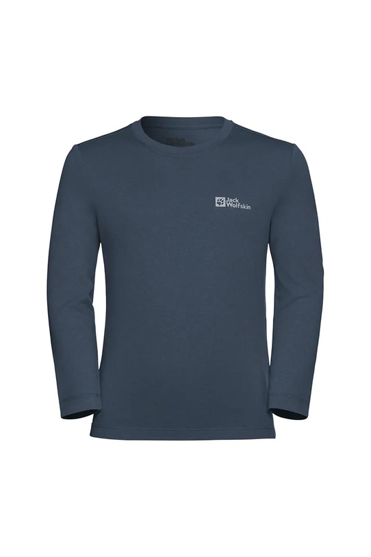 Jack Wolfskin longsleeve dziecięcy pozostałe granatowy 1610321.164.176