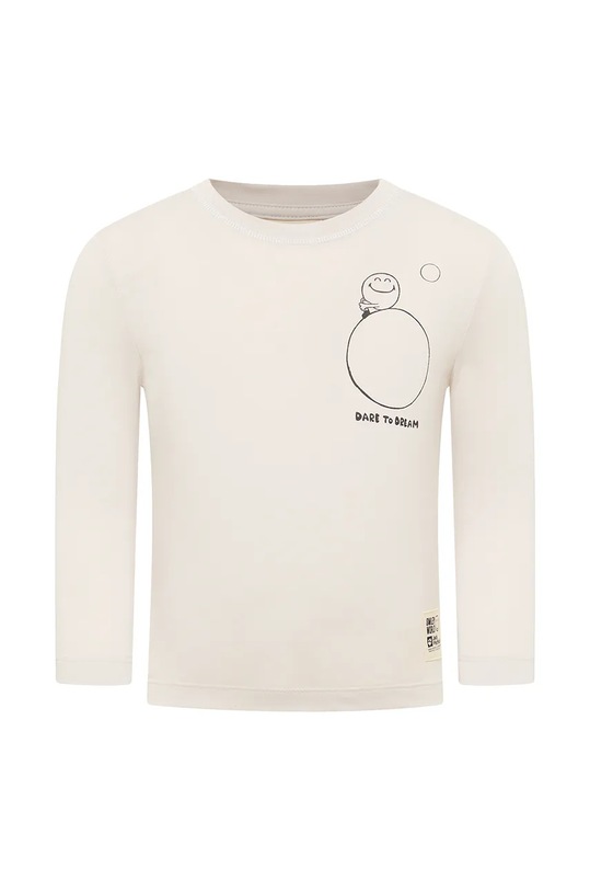 Dětské tričko s dlouhým rukávem Jack Wolfskin A60299 bílá AW24