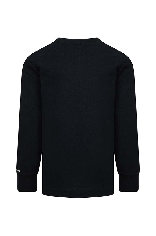 Dětské tričko s dlouhým rukávem Converse 8CG400 černá AW24