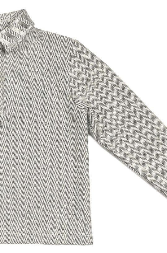 Donsje longsleeve bawełniany niemowlęcy Bartus Shirt szary 4082900.56.92
