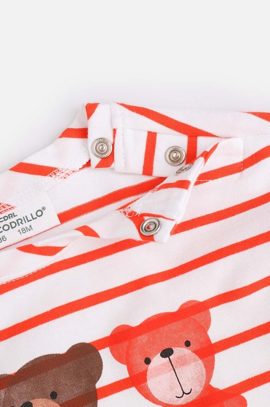 CHLAPEC Kojenecké tričko s dlouhým rukávem Coccodrillo ZC4143102CGN vícebarevná