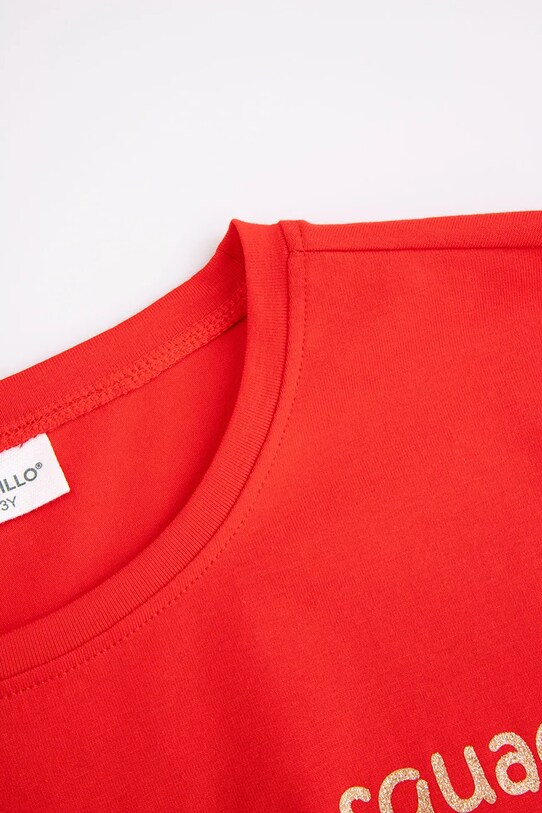 Băieți Coccodrillo longsleeve copii ZC4143104MER rosu