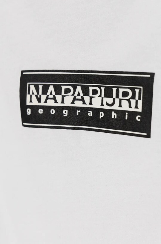 Хлопчик Дитячий бавовняний лонгслів Napapijri S-CHAMOIS LS NP0A4HYK0021.98.128 білий