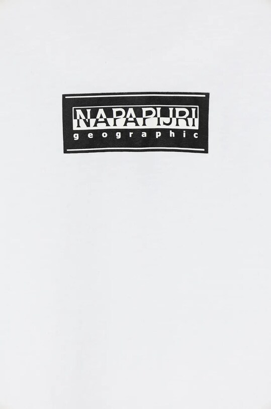 Хлопчик Дитячий бавовняний лонгслів Napapijri S-CHAMOIS LS NP0A4HYK0021.168.172 білий