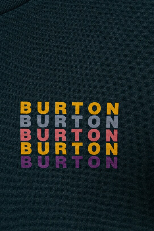 Мальчик Хлопковый лонгслив Burton ANIMAL SHOW 243611 бирюзовый