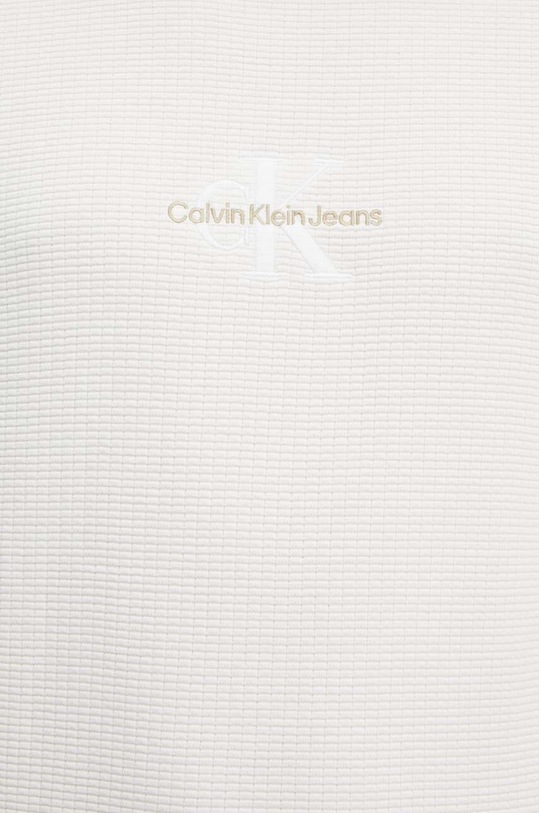 Хлопковая кофта Calvin Klein Jeans J30J325647 бежевый