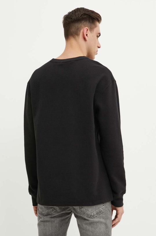 Îmbrăcăminte Calvin Klein Jeans hanorac de bumbac J30J325647 negru
