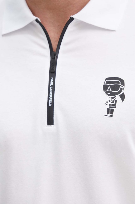 Tričko s dlhým rukávom Karl Lagerfeld 543221.745403 biela