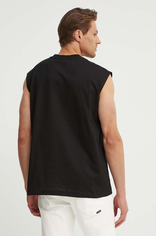 Odzież G-Star t-shirt bawełniany D24567.C336 czarny
