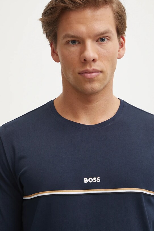 Îmbrăcăminte BOSS longsleeve lounge 50515378 bleumarin